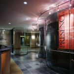 Curved Glass Entry Way