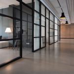 Laminated Glass Doors for Office Building